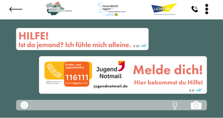 Aufkleber für Schülerinnen und Schüler der weiterführenden Schulen