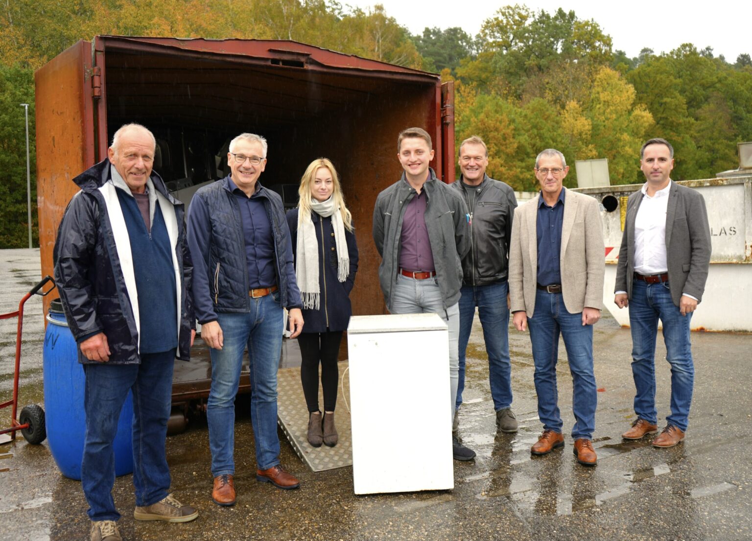 Die fachgerechte Entsorgung des ältesten Kühlschranks im Rahmen der Aktion erfolgte auf dem Wertstoffhof in Frontenhausen.